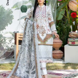 Rangrani Digital Embroidered Lawn with Lawn Dupatta